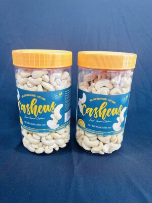 Hạt Điều Nguyên Hạt, Kích Thước W320, Tiêu Chuẩn – Hộp 500g