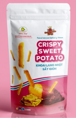 Vacuum-Fried Crispy Sweet Potato Sticks