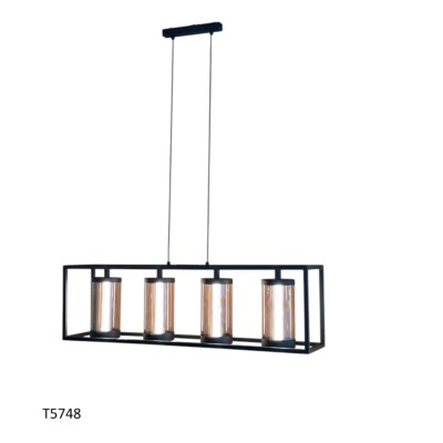 AC Power LED Metal Pendant Lamp (42W, 3000K, 100–240V, High Brightness)