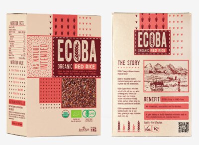 ECOBA Organic Red Rice