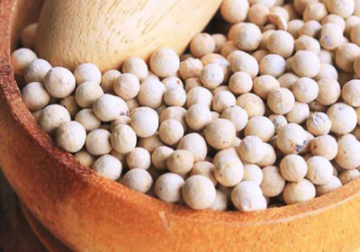 Double-Washed Whole White Peppercorns