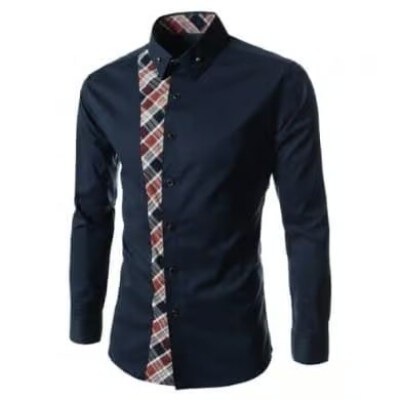 Men’s Long-Sleeve Button-Down Shirt
