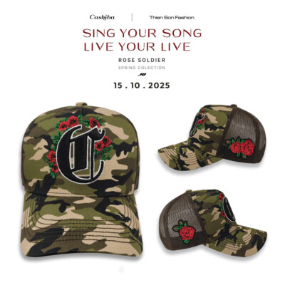 Unisex 6-Panel Trucker Cap (Breathable & Waterproof Fabric, Custom Logo, 56–58cm)