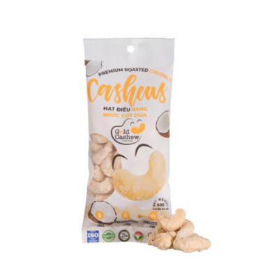 Hạt Điều Trắng Rang Dừa – 50g