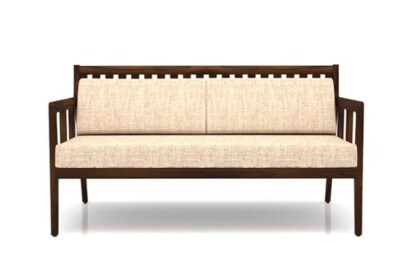 Ticoti Sofa Set (Ash Wood, Simili Cleo Upholstery, SF602)