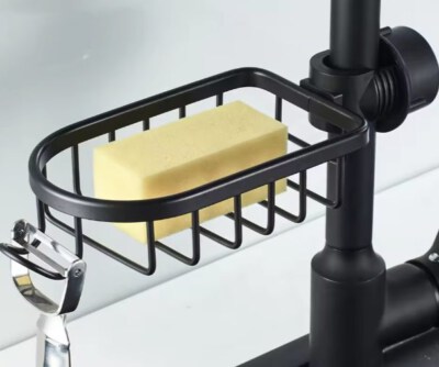 Detachable 2-Tier Wall-Mounted Storage Rack (Powder-Coated Steel, Waterproof, Space-Saving, Black/Silver, OEM/ODM)