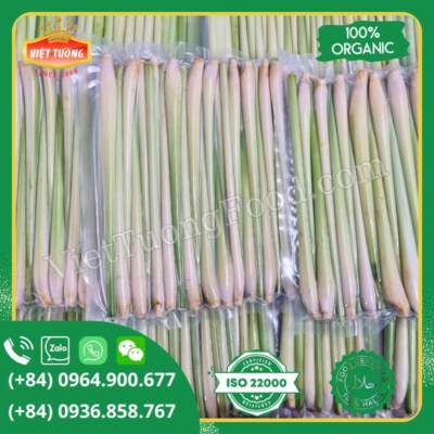 Export-Grade Frozen Lemongrass