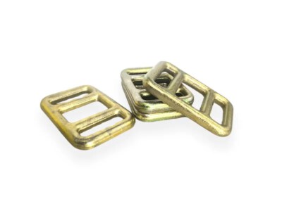 Cast Wire Buckle (50mm, Zinc-Plated Steel / Stainless Steel)