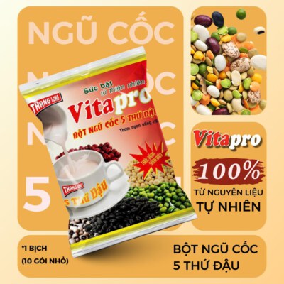 Sweetened 5-Bean Cereal Powder