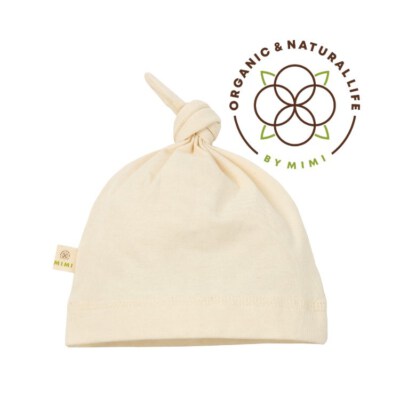 Organic Cotton Knitted Baby Romper & Newborn Hat Set (Unisex, 0–3 Months, Snap Button, In-Stock)