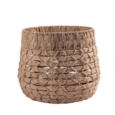 Banana Leaf Storage Basket (Handwoven Banana Leaf Fiber)