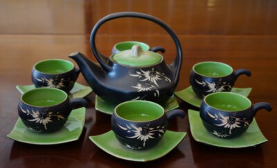 Tiep-Shaped Ceramic Tea Set (Approx. 520ml Teapot)