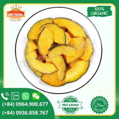 Crispy Dried Red Pumpkin Chips