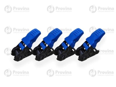 Ratchet Buckle (25mm, Plastic Handle, Zinc-Plated Steel / Stainless Steel)