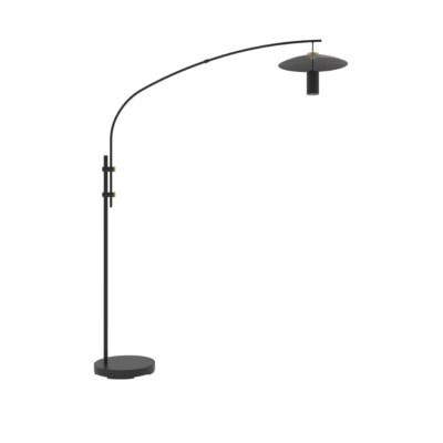 Adjustable Arc LED Floor Lamp (3000K, CRI ≥80, IP20, 100–240V, Metal Body)