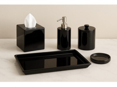 Custom Lacquer Bathroom