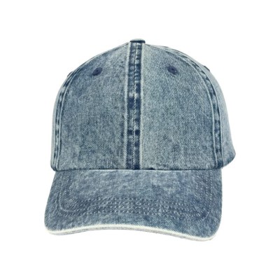 Unisex 6-Panel Washed Cotton Baseball Cap (Silver Copper Buckle Closure, Custom Logo, 56–58cm)