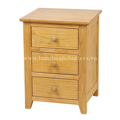 LTW1 3-Drawer Cabinet (Ask Wood, As Per Sample Color)