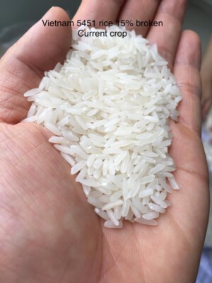 Vietnam Long Grain White Rice 5451 (5%, 15%, 25%)