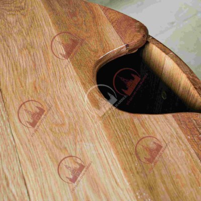 Oak Wood Bathtub With Steam System (Spa-Grade Setup)