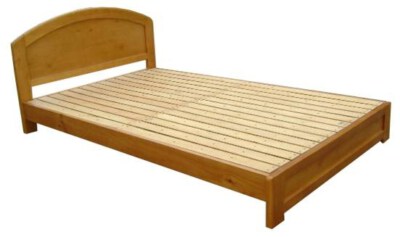 Wooden Bed Frame (Acacia/Pine/Rubberwood, 1 Pc/2 Cartons)