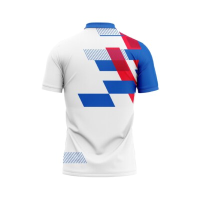 Unisex Polo Shirt With Color Block Stripes (Spandex/Polyester, Quick-Dry, Sweat-Wicking, 4-Way Stretch, Seamless)