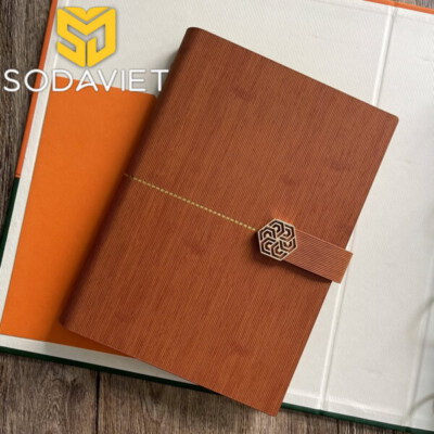 Ring Binder Thermo PU Notebook (SV-10-2023, 6-Ring, Refillable, 17 x 23 cm)