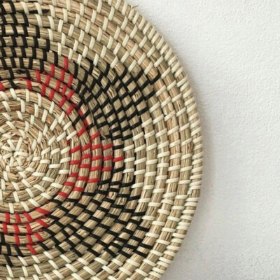 VGA SP31 Starburst Seagrass Wall Plate Sculpture