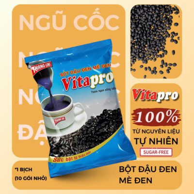 Black Bean Black Sesame Powder