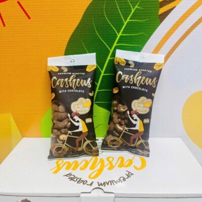 Hạt Điều Trắng Rang Sôcôla – 50g