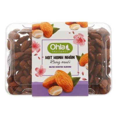 Sea Salt Roasted Almonds (95% Almonds, 5% Sea Salt, Packed In Vietnam)