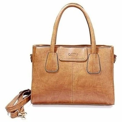 Women’s Office Handbag TX18 (PU Leather, 32 x 13 x 23 Cm, Made in Vietnam)