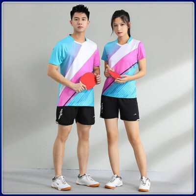 Unisex Sportswear Set Quick-Dry Jersey T-Shirt