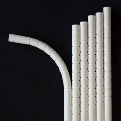 Curved Paper Straws