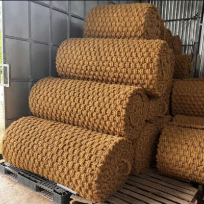 Coconut Coir Mulch Mat Roll