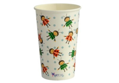 16oz Paper Cup (540ml, 90mm Rim, H138, Cupstock, Disposable)