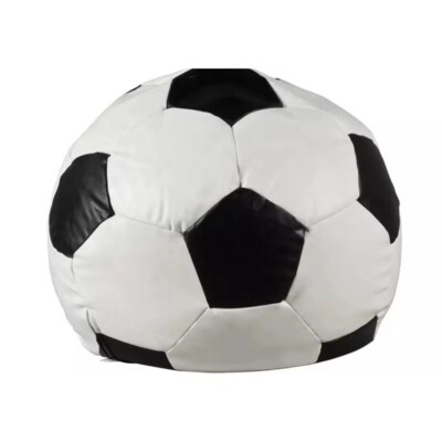 Foldable Soccer Ball Bean Bag Chair Cover (Custom Fabric Upholstery, EPS/EPP Beads, Custom Logo)