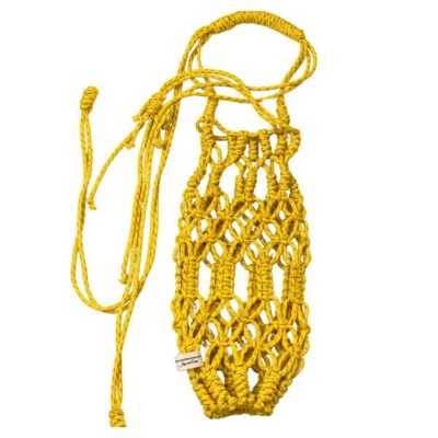 Túi đựng chai tái sử dụng Handmade Boho Macrame