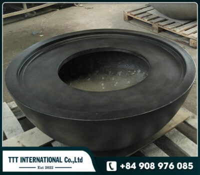 Fire Pit Bowl (36 x 15 In, 18 In Cut-Off Round, Made In Vietnam)