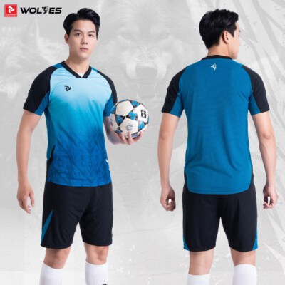 Unisex Soccer Jersey Set (100% Polyester, Quick Dry, Heat-Transfer Printing)