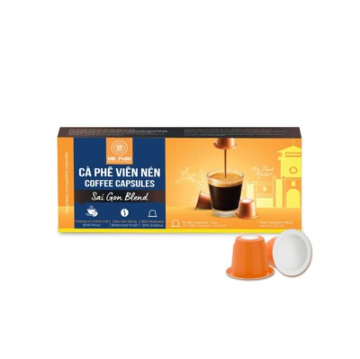 Mr. Phin Compatible Coffee Capsules (Saigon Blend / Da Lat Blend)