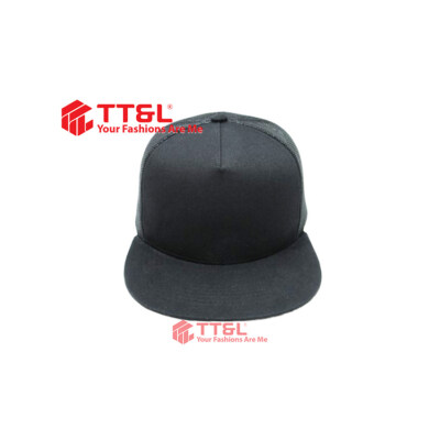 Blank Trucker Snapback Cap Structured 6-Panel