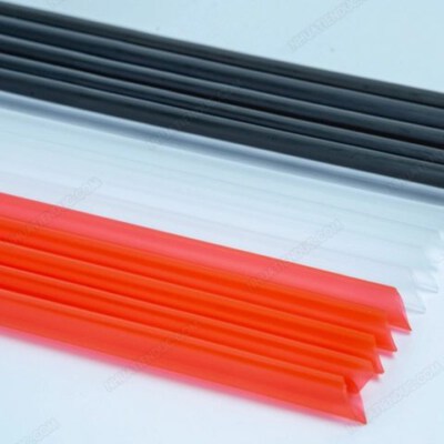 Single-Color Pointed-Tip PP Plastic Straw (100% Virgin PP, Multiple Diameters, Bulk Packed)
