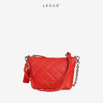 Bim Bim Quilted Mini Bag (Natural Milled Leather, Zipper Closure, BIMBIMQD)