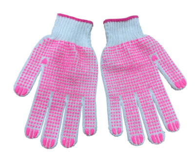Women’s Anti-Slip Dotted Gloves (Stretchy, Breathable, Rubber Dot Grip)