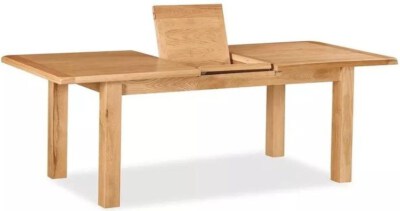 Small Extendable Dining Table (Rustic Oak Collection, SKU MON-G998 / QUE-G1681)