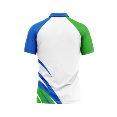 Unisex Seamless Quick-Dry Polo Shirt (Spandex/Polyester, Stand Collar, 4-Way Stretch, Sublimation Printed)