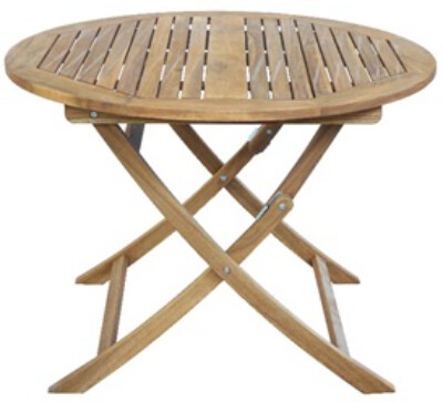 FWT 464B Outdoor Table (Acacia Wood, Oil Finish)