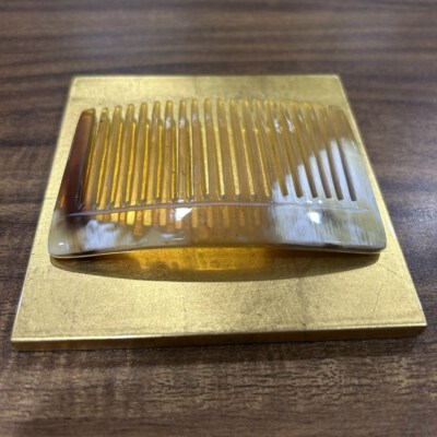 Premium Natural Horn Curved Hair Comb