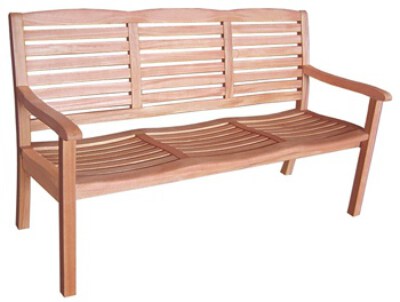 3-Seater Garden Bench (Acacia/Eucalyptus/Teak, 1 Pc/Carton)